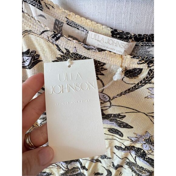 NWT Ulla Johnson Sidney Cami in Lemonbalm Size XL - Picture 4 of 10